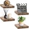 Sorbus 4 Pack 9" Floating Shelves, Wall Shelves for Bedroom, Kitchen, Living Room, Bathroom Shelves Over The Toilet